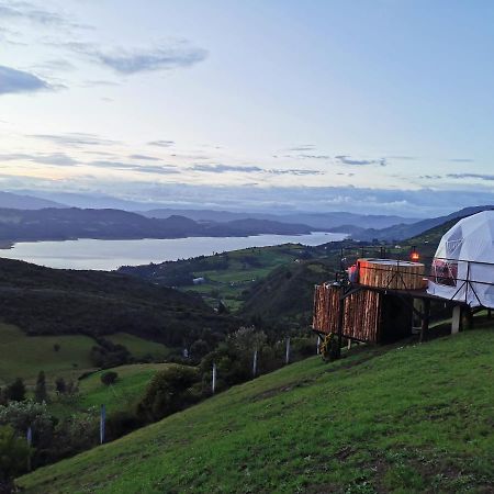 Hotel Glamping Guatavita Hills Exterior foto