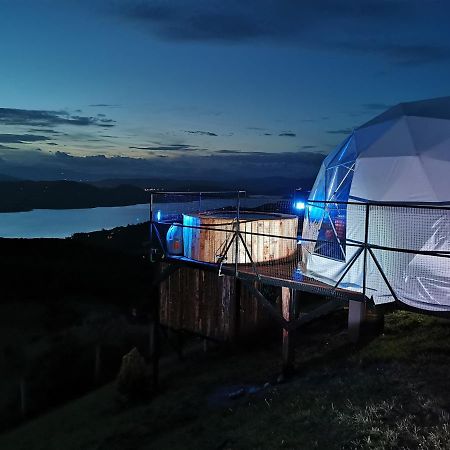 Hotel Glamping Guatavita Hills Exterior foto