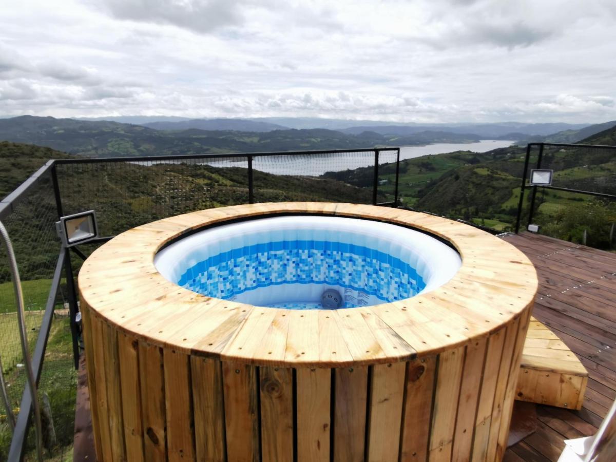 Hotel Glamping Guatavita Hills Exterior foto