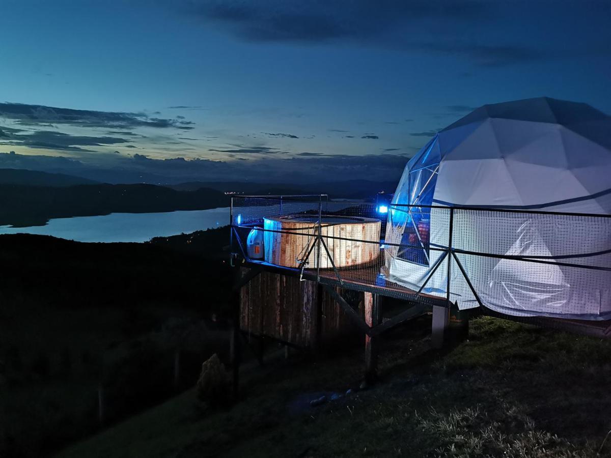 Hotel Glamping Guatavita Hills Exterior foto