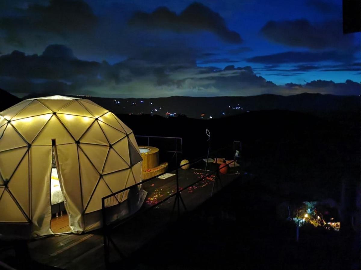 Hotel Glamping Guatavita Hills Exterior foto
