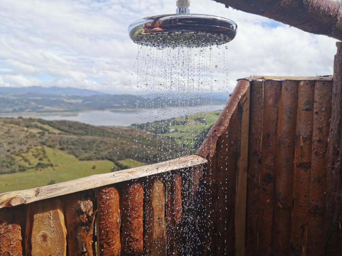 Hotel Glamping Guatavita Hills Exterior foto