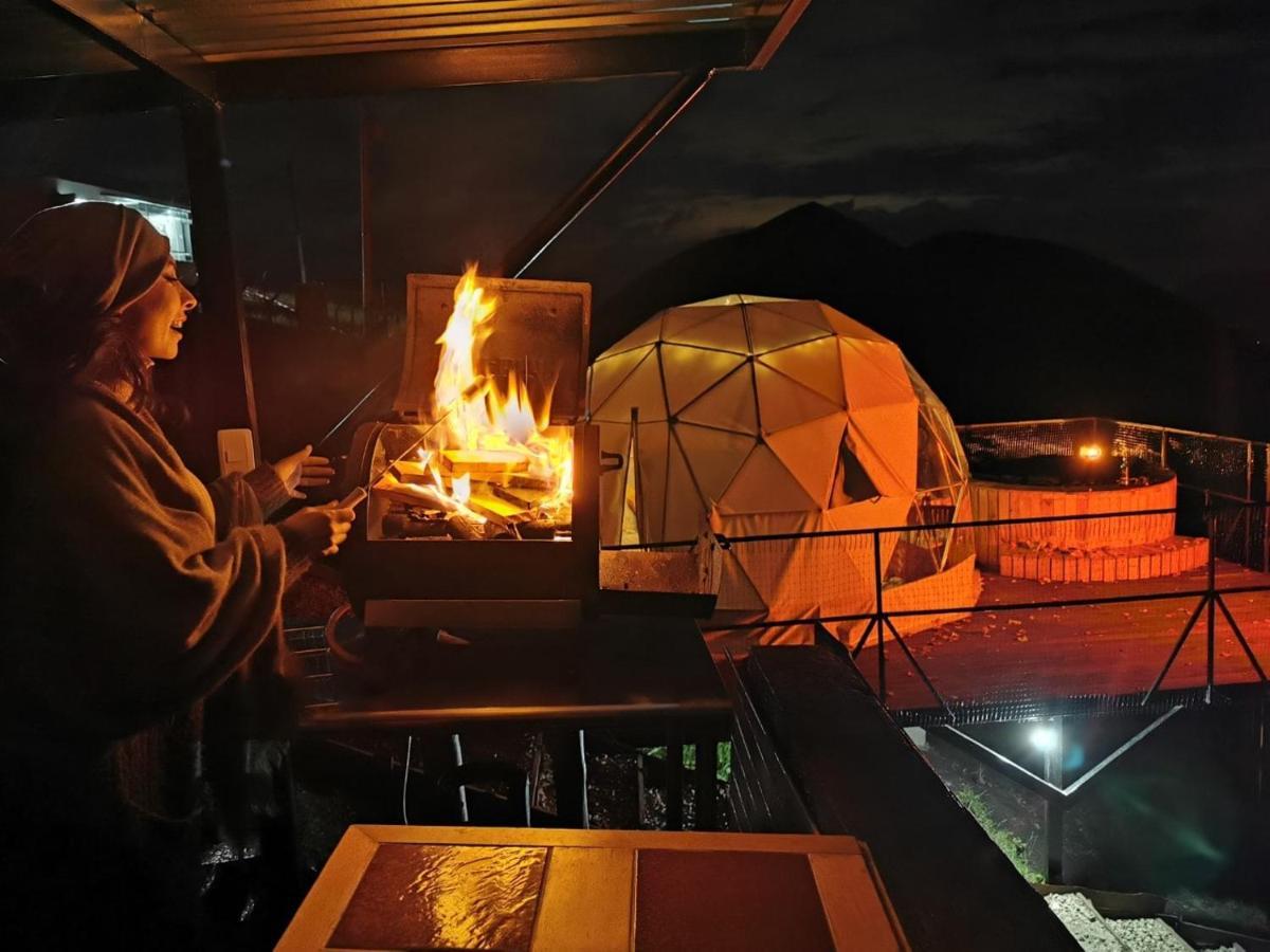 Hotel Glamping Guatavita Hills Exterior foto