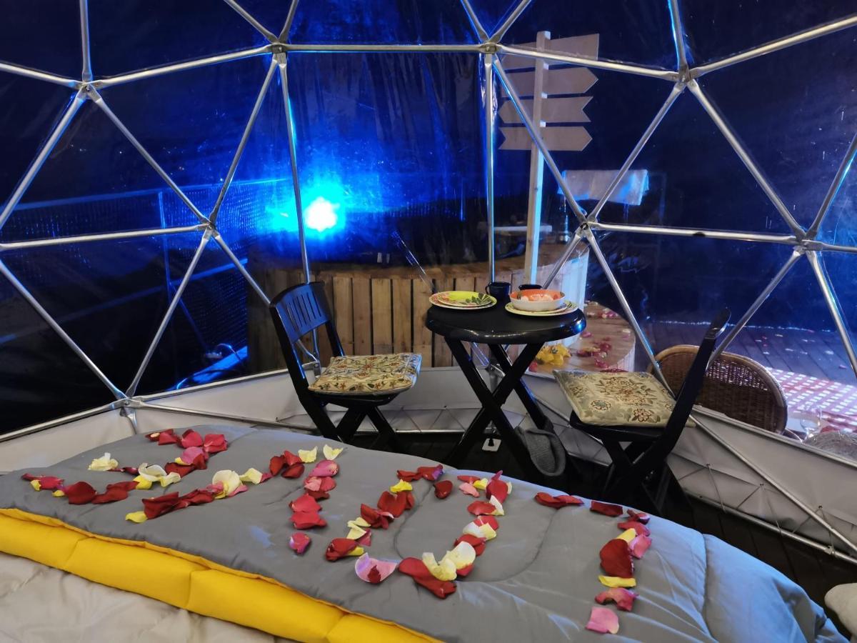 Hotel Glamping Guatavita Hills Exterior foto